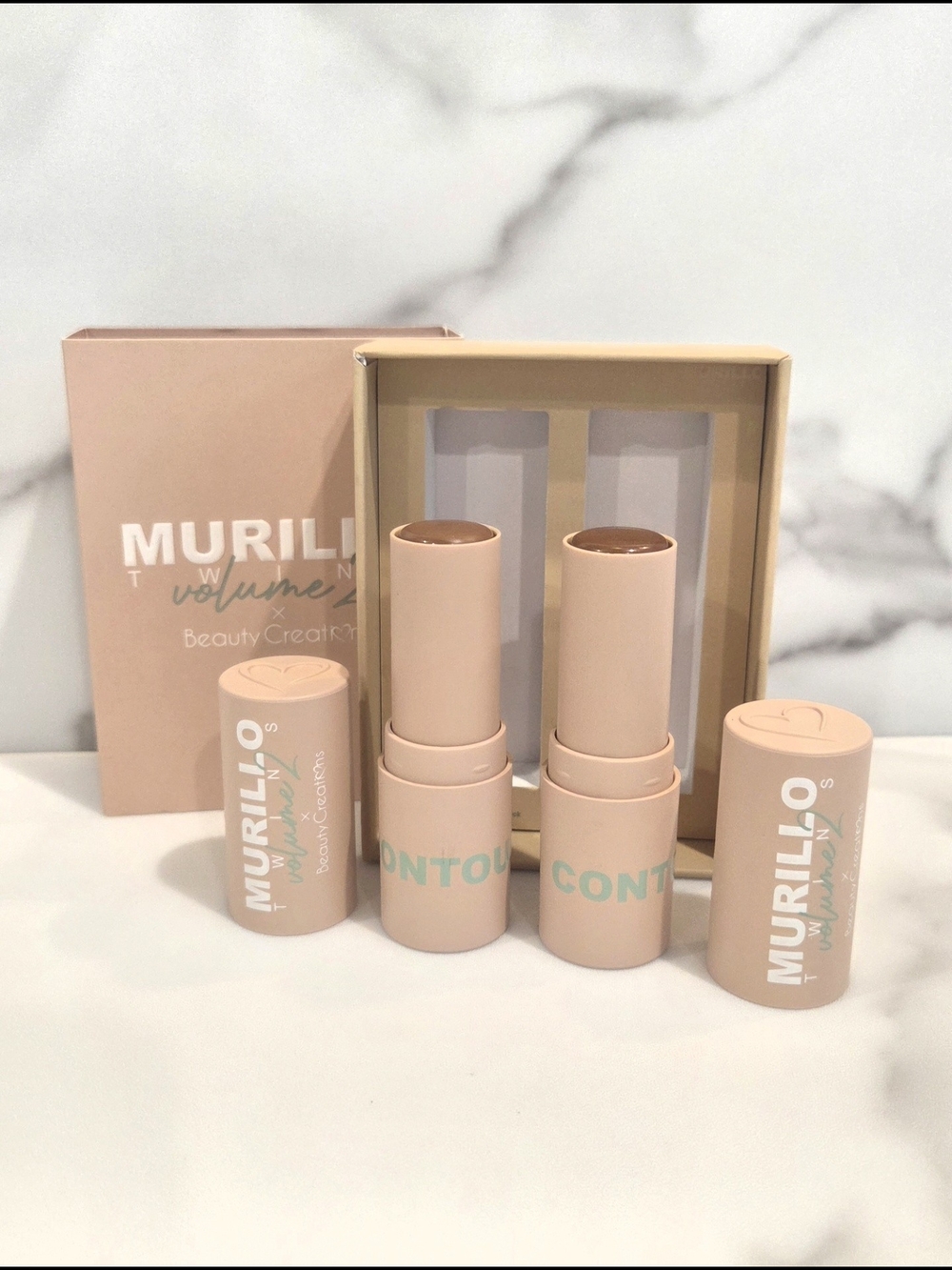 BEAUTY CREATIONS Murillo Twins Vol 2 Define Me Contour Sticks - NEW IN BOX
